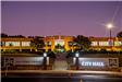 Peachtree Corners City Hall at Dusk
