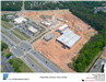 Aerial View of Town Center Construction