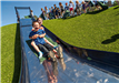 Children on Metal Slide