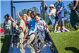 Children on Metal Slide
