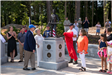 Unveiling the National Guard and Federal Reserves Statue