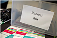 Clear Plastic Interest Box