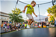Child Jumping on Trampoline