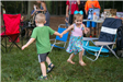 Children Playing at the Festival
