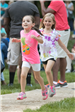 Children Running at the Festival