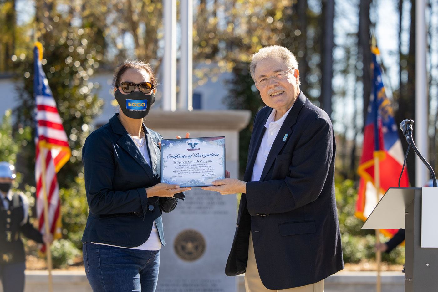 Presenting Certificate of Registration