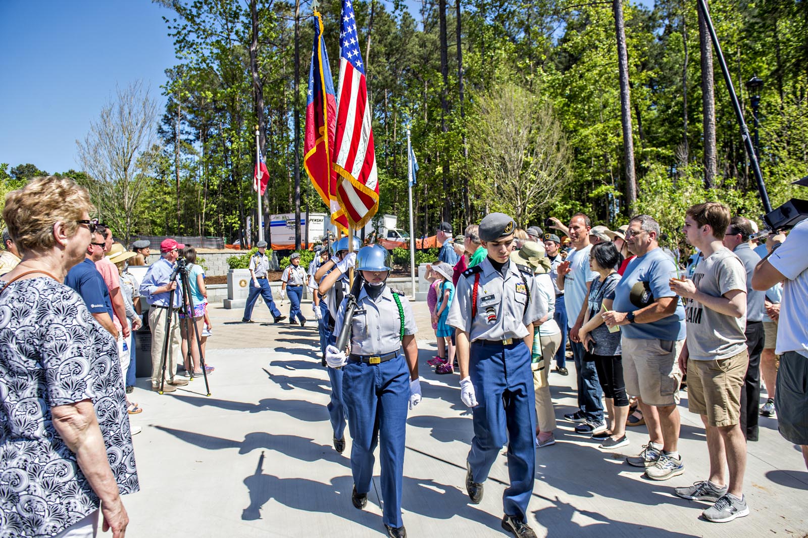 Color Guard Marching