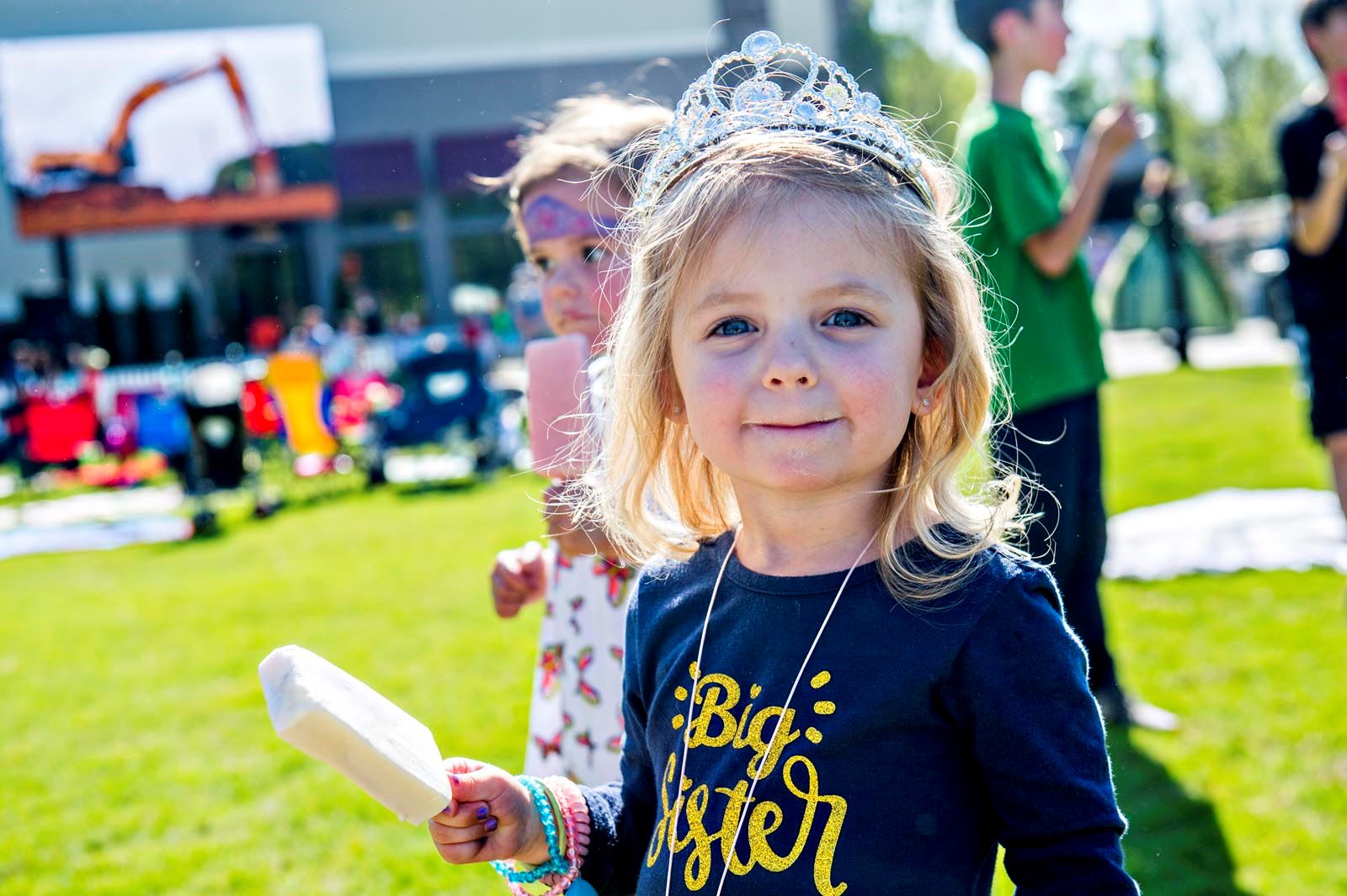 Child Eating Ice Cream