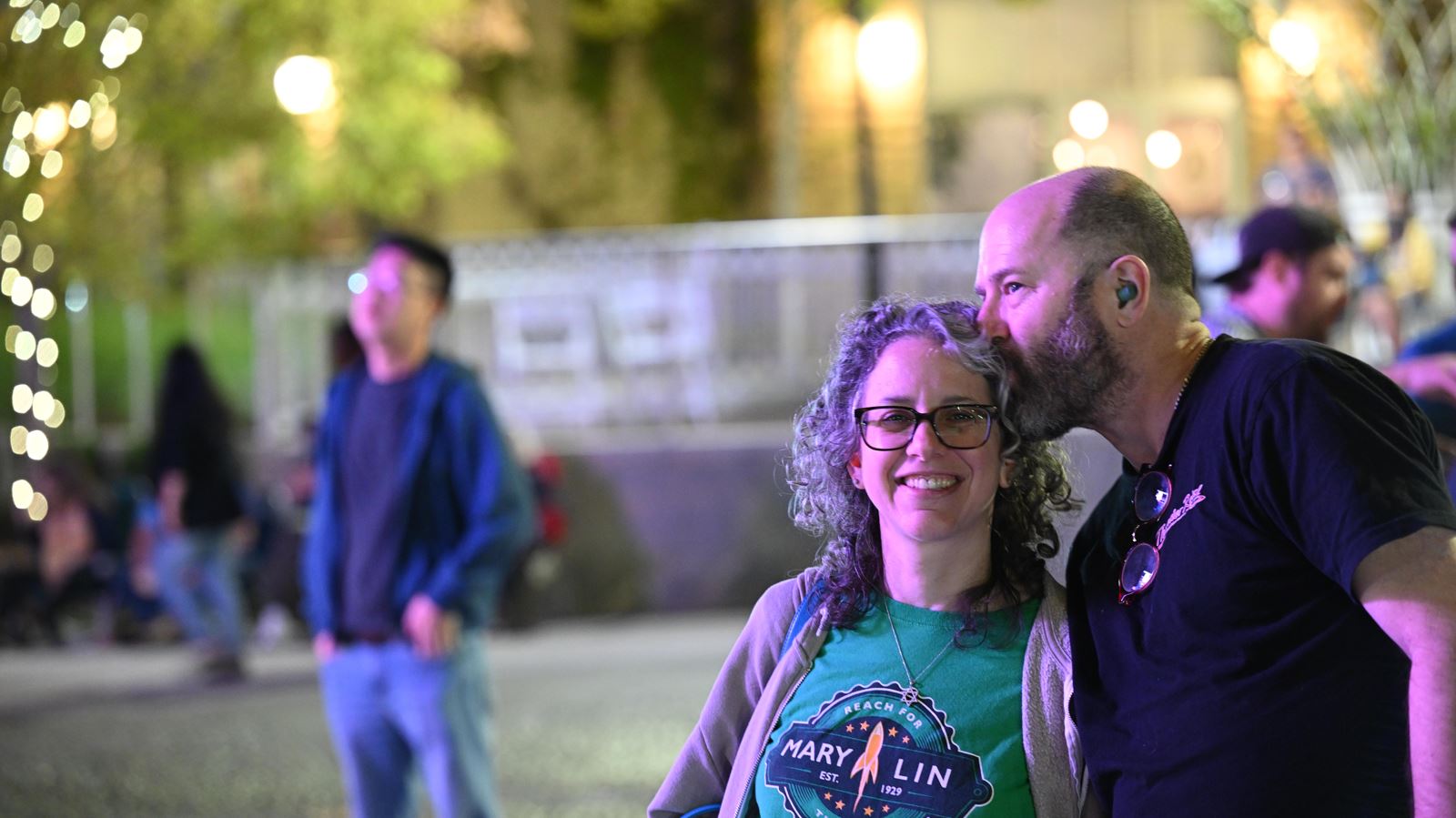 Shots of band and audience at the Vertical Horizon concert