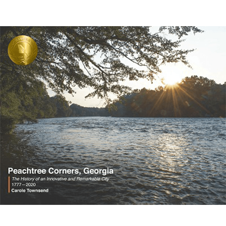 Peachtree Corners History Book Cover with Image of the Chattahoochee River