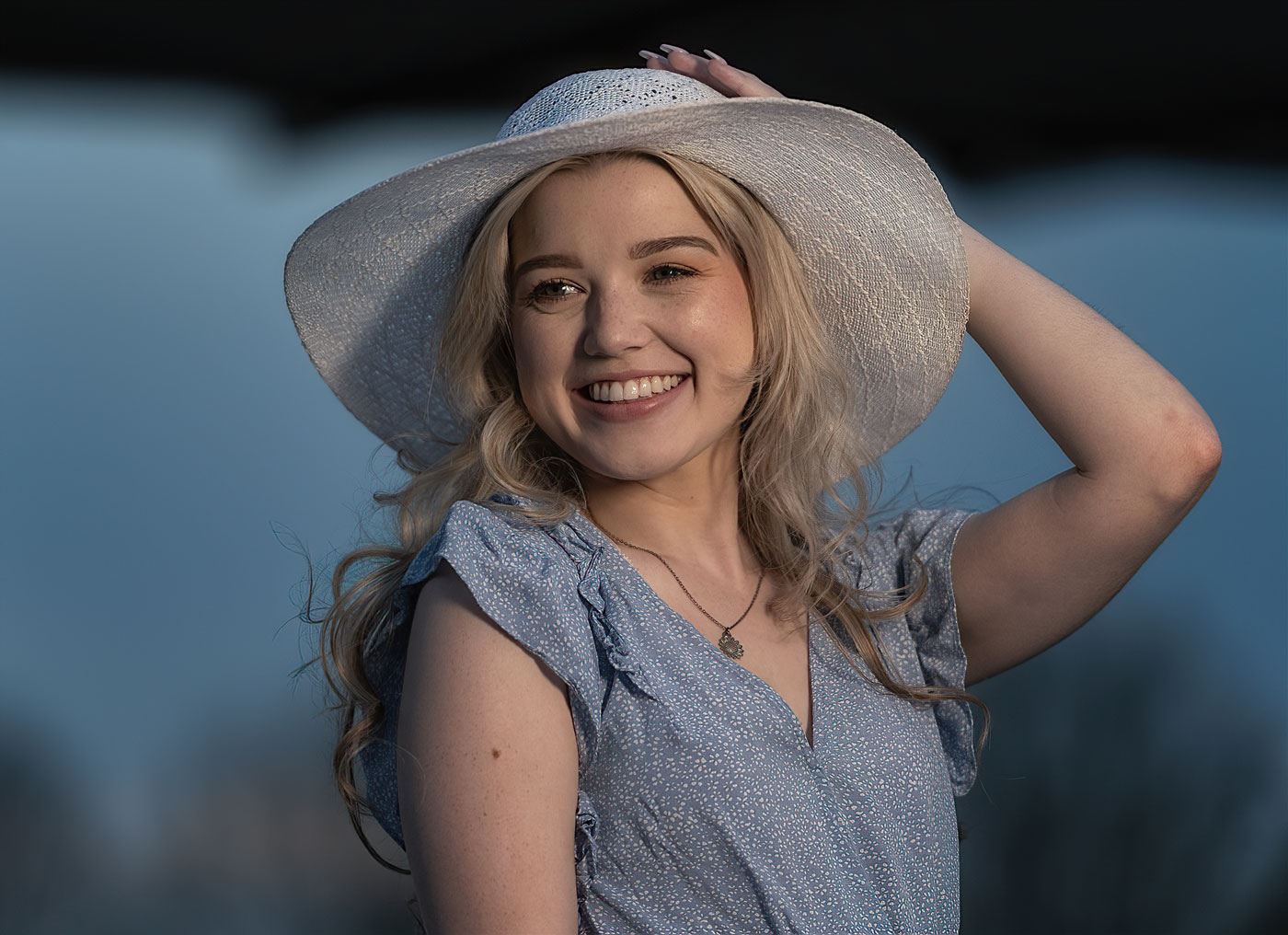 Bob Chadwick Girl in Hat