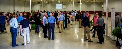 Crowd of People Standing and Talking
