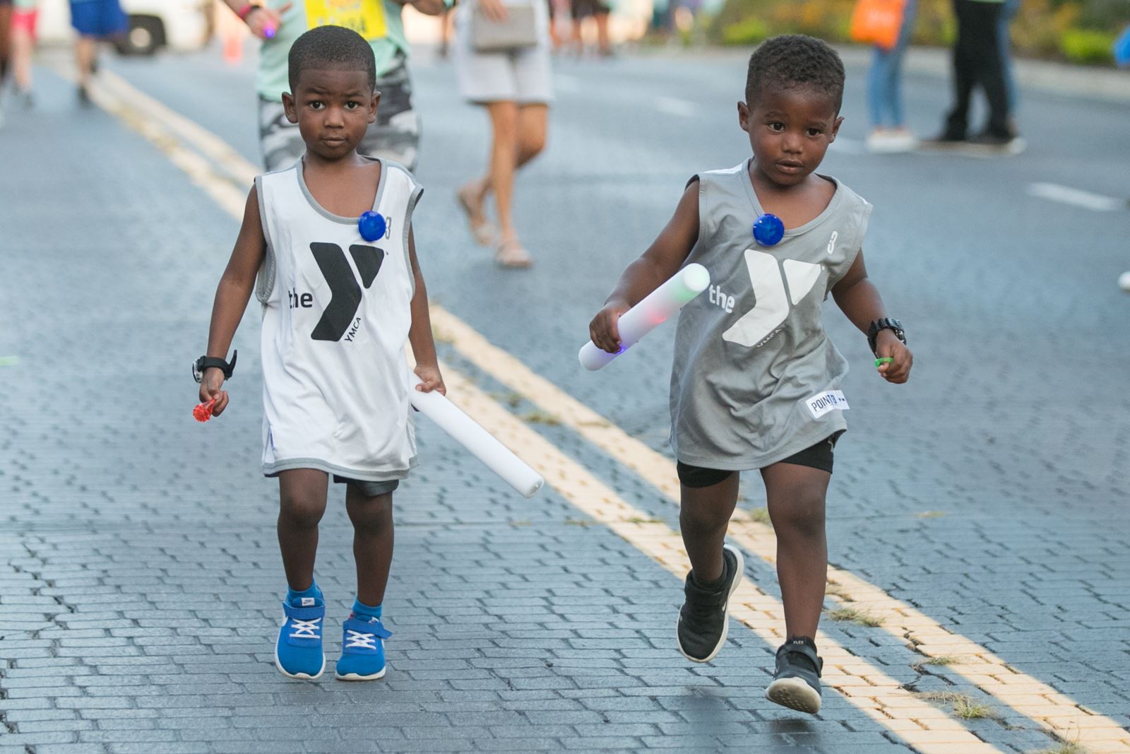 Children in YMCA T-Shirts