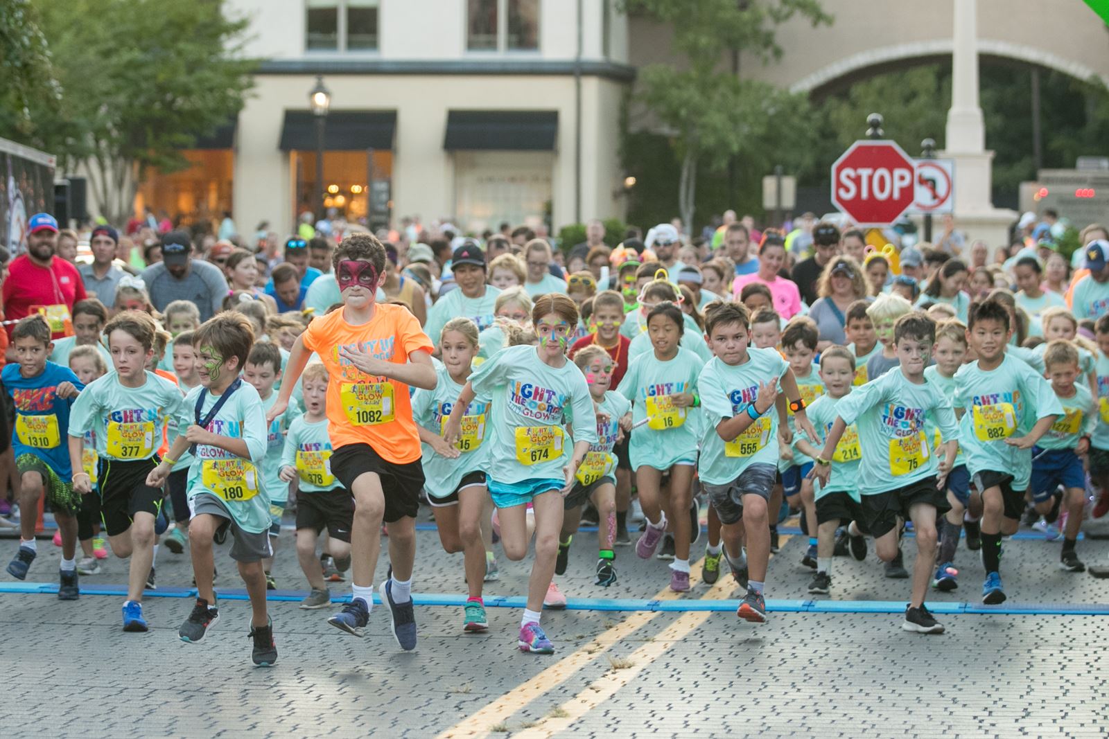 Runners Starting the Race