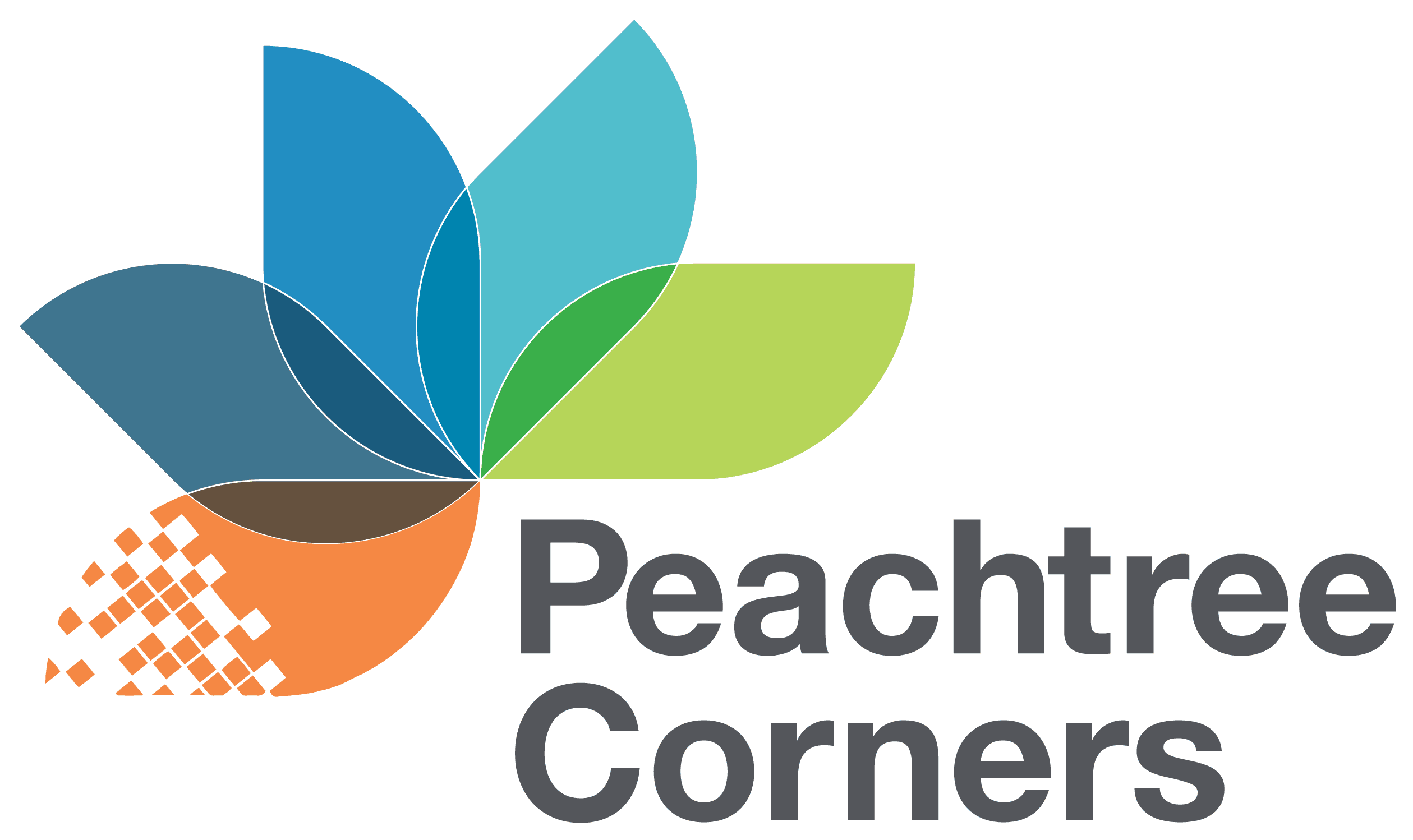 Peachtree Corners_Final Logo_Color Digitization White BKG