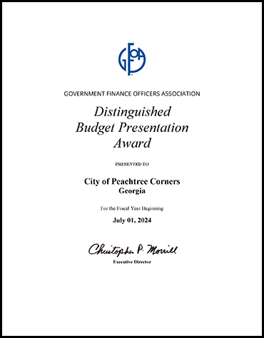 Budget award for FY 2024